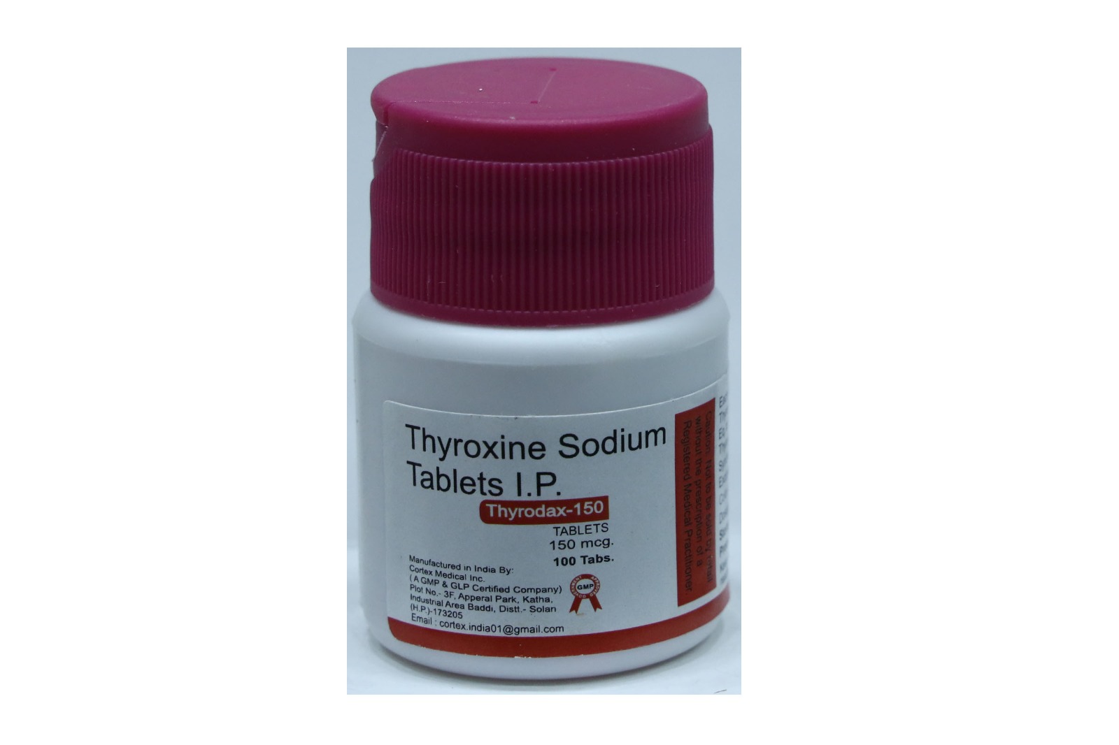 Thyrodax-150 – Thyroxine Sodium Tablets IP 150 mcg
