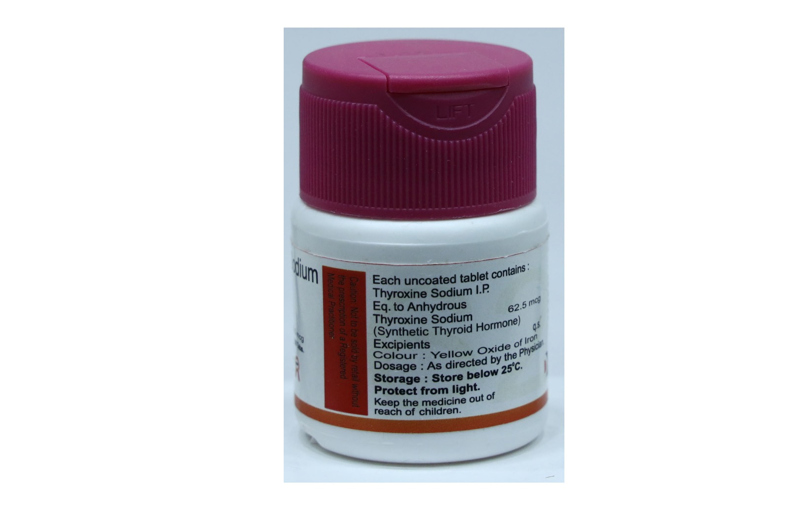 Thyrodax-62.5 – Thyroxine Sodium Tablets IP 62.5 mcg - Image 2