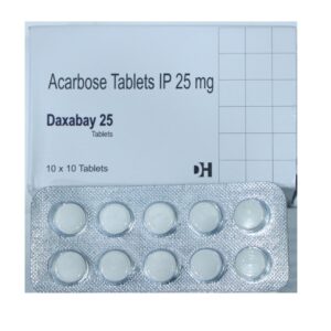 Daxabay 25 Tablets - Acarbose Tablets IP 25 mg