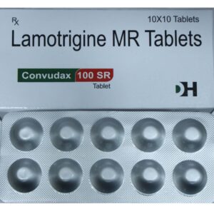 Convudax 100 SR – Lamotrigine MR Tablets