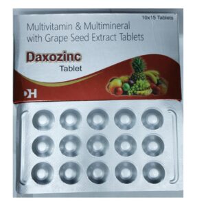 Daxozinc – Multivitamin & Multimineral with Grape Seed Extract Tablets