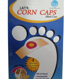 L&T’s Corn Caps – Medicated Corn Removal Plasters (Pack of 4)