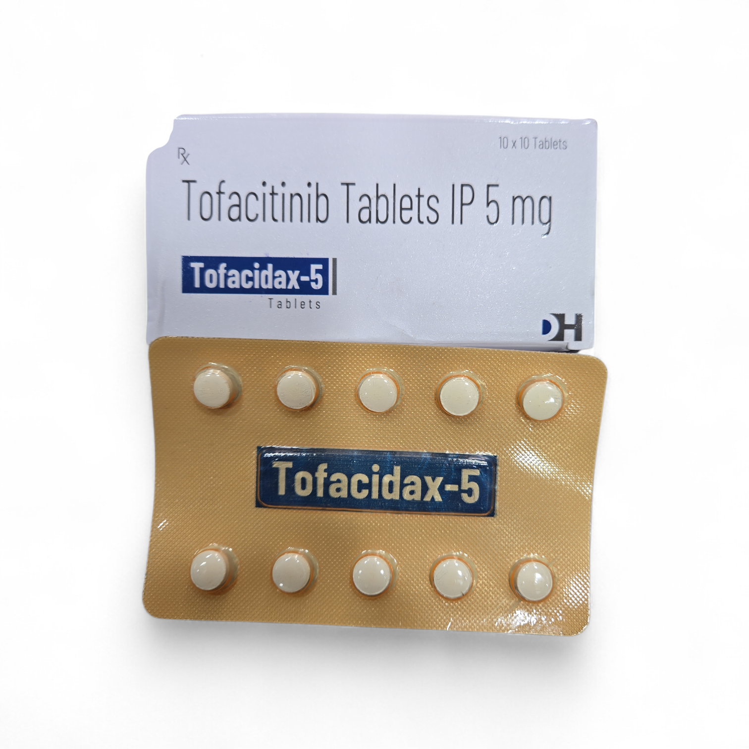 Tofacidax-5 Tablets – Tofacitinib Tablets IP 5 mg
