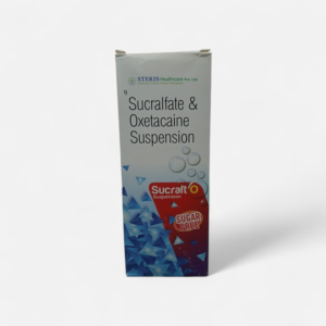 Sucraft O Suspension – Sucralfate & Oxetacaine  Sugar Free