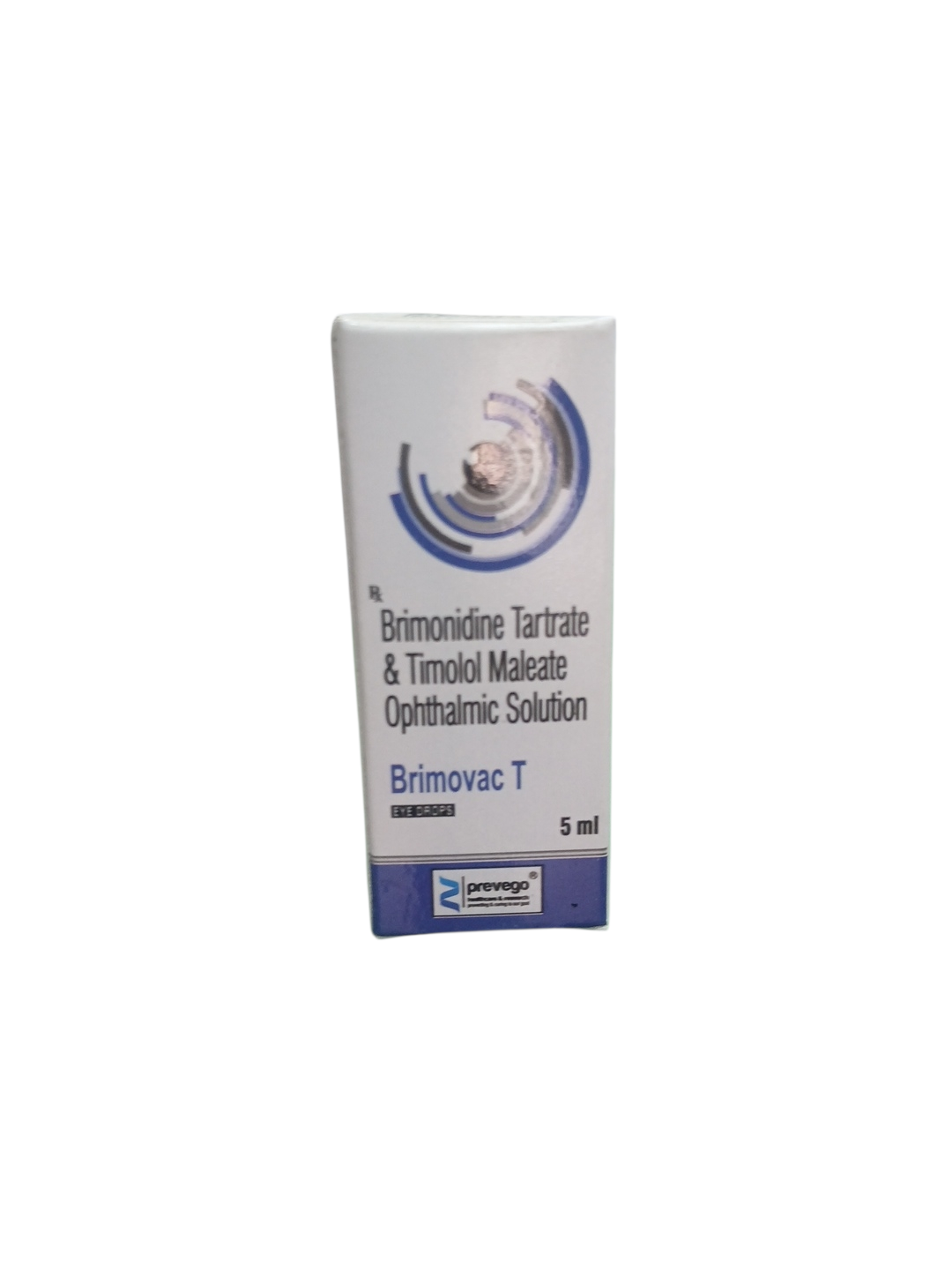 Brimovac T Eye Drops – Brimonidine Tartrate & Timolol Maleate Ophthalmic Solution (5 ml)