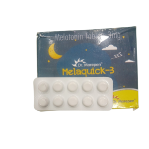 Melaquick-3 – Melatonin Tablets 3 mg (Dr. Morepen)