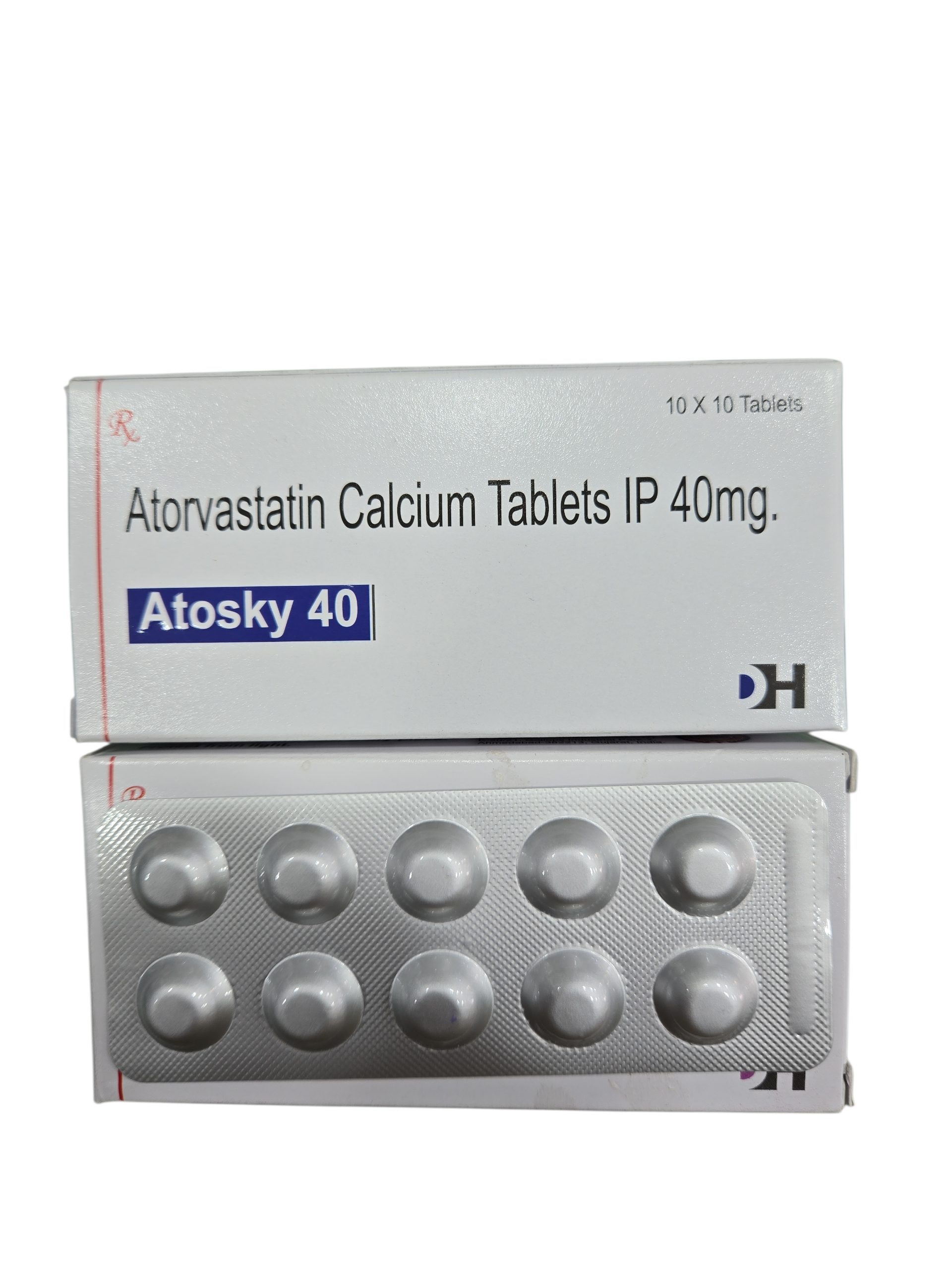 Atosky 40 Tablets – Atorvastatin Calcium Tablets IP 40 mg