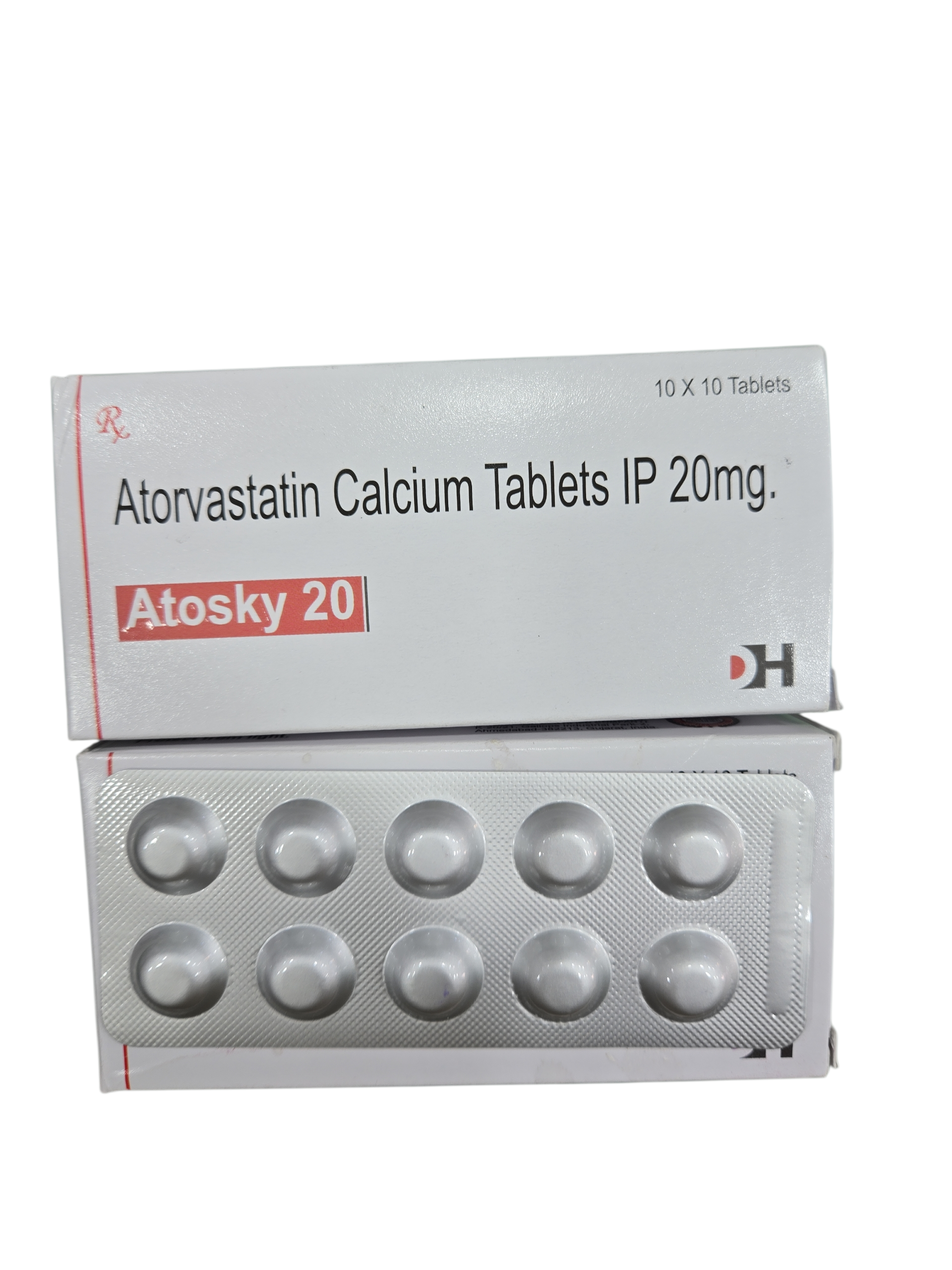 Atosky 20 Tablets – Atorvastatin Calcium Tablets IP 20 mg