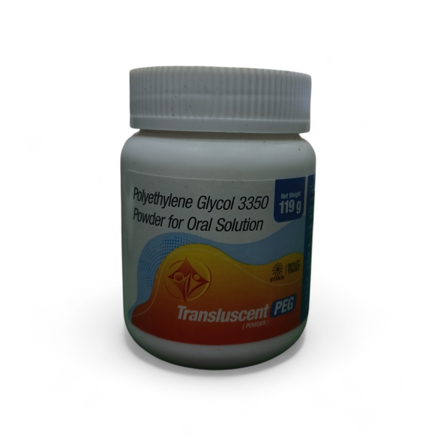 Transluscent PEG Powder – Polyethylene Glycol 3350 - 119 g