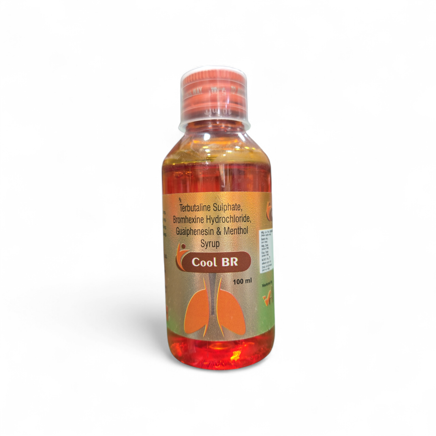 Cool BR Syrup – Terbutaline Sulphate, Bromhexine Hydrochloride, Guaiphenesin & Menthol Syrup