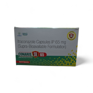 Conaris SB 65 - Itraconazole Capsules IP 65 mg (Supra-Bioavailable Formulation)