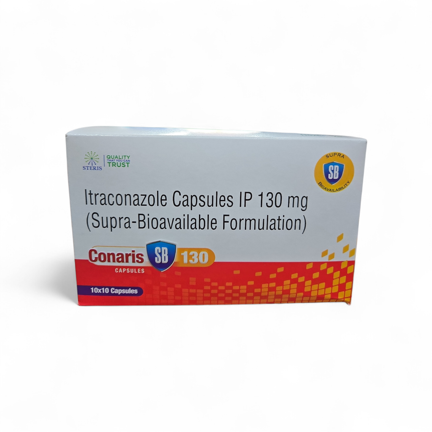 Conaris SB 130 – Itraconazole Capsules IP 130 mg (Supra-Bioavailable Formulation)