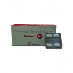Clariworth 500 – Clarithromycin Tablets IP 500 mg