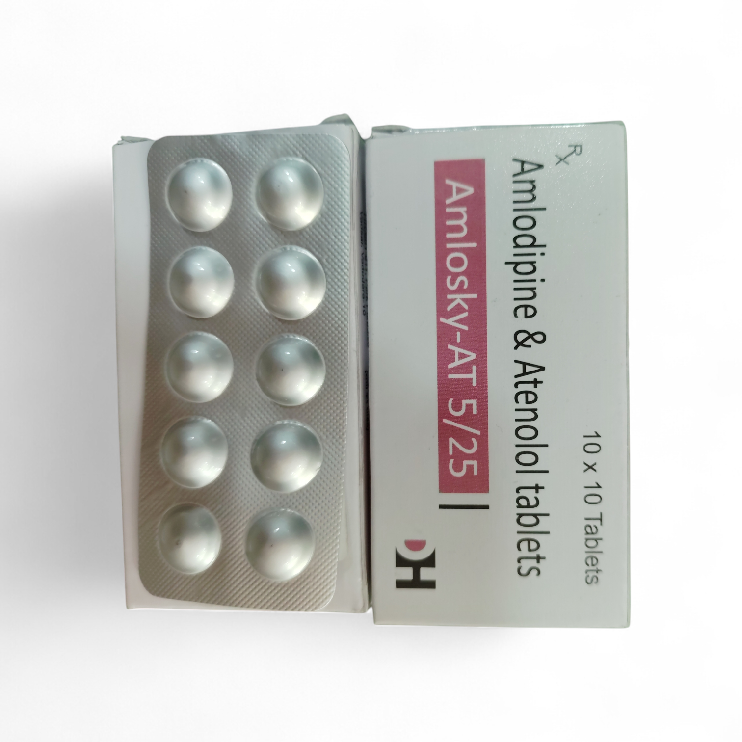 Amlosky-AT 5/25 - Amlodipine & Atenolol Tablets