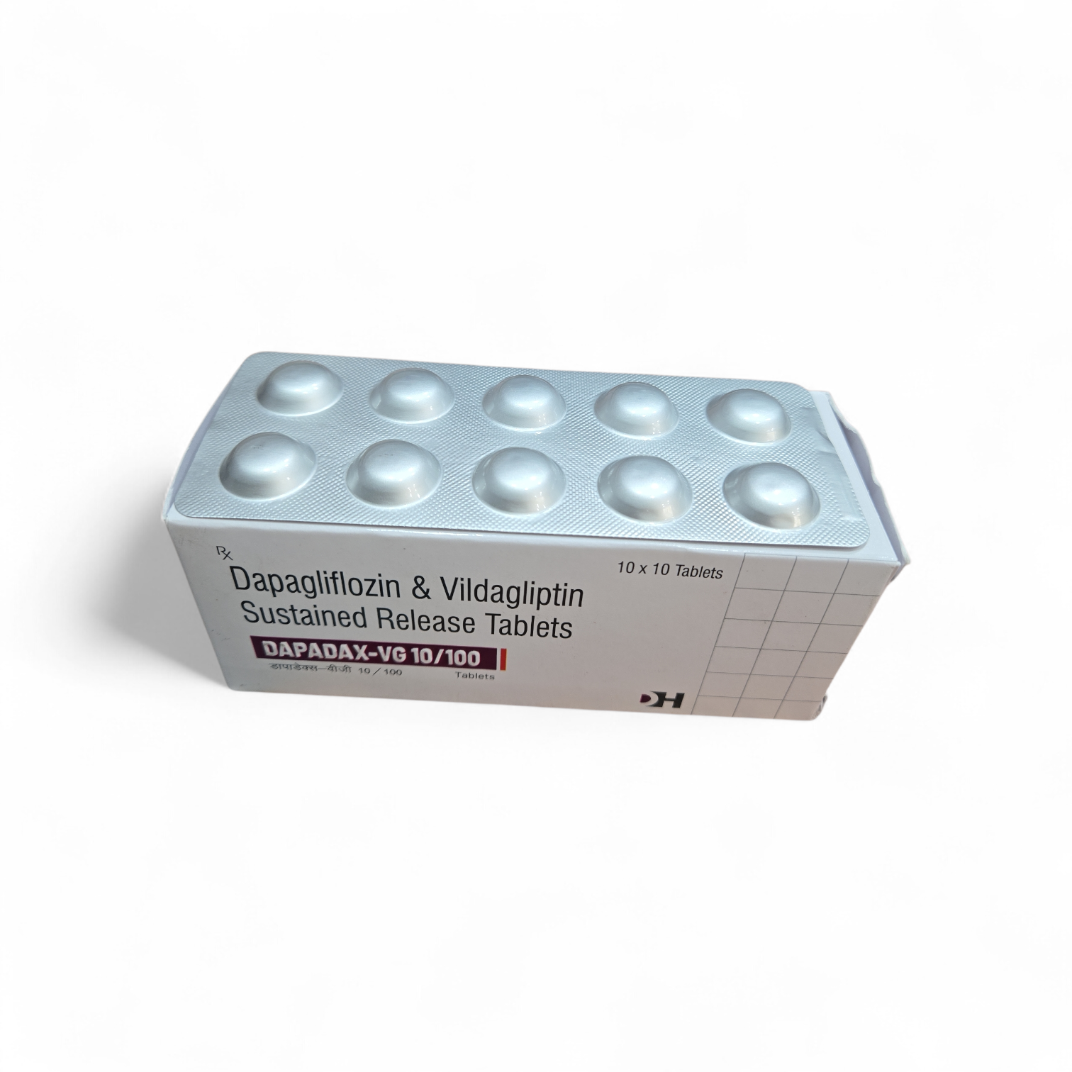 Dapadax VG 10/100 – Dapagliflozin & Vildagliptin Sustained Release Tablets - Image 2