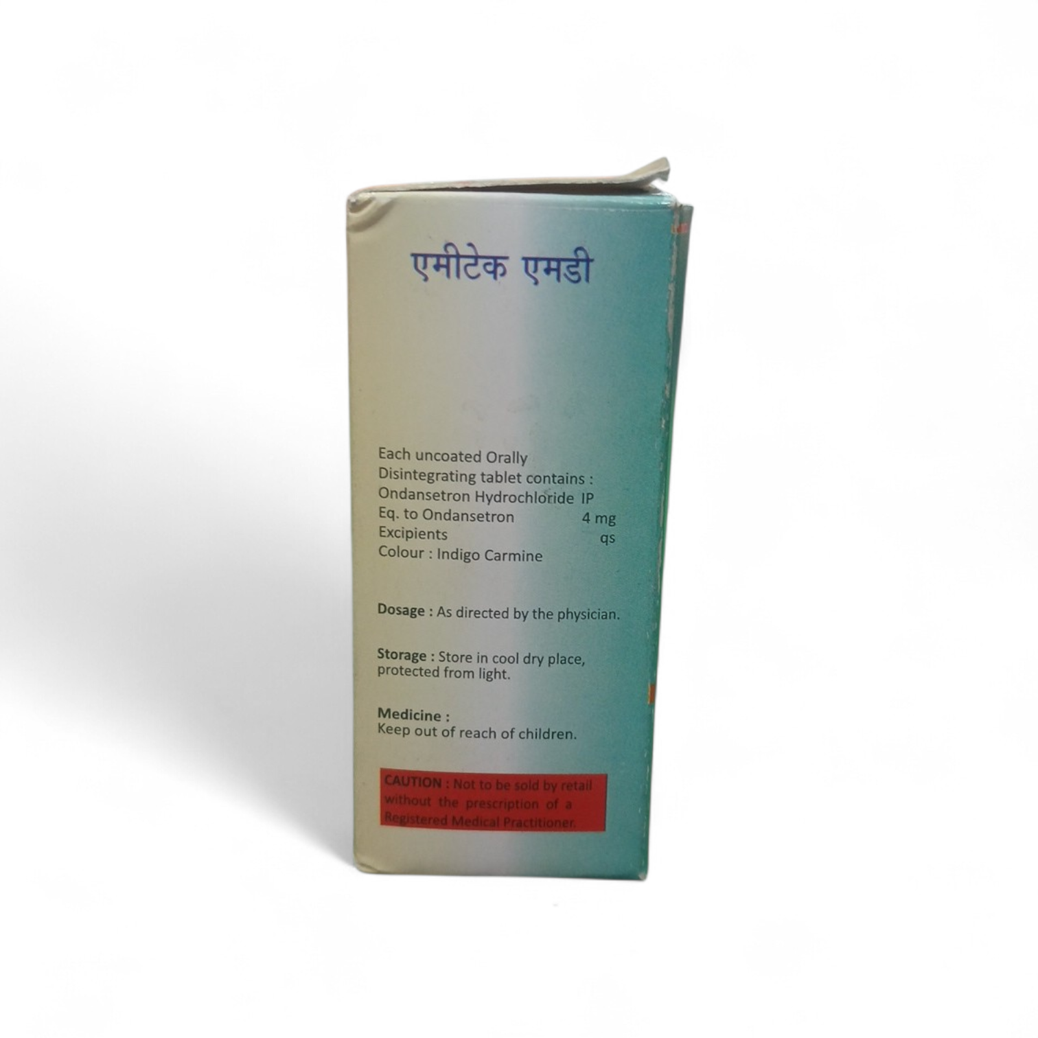 Emetek MD Ondansetron Orally Disintegrating Tablets IP - Image 2