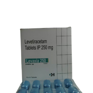 Levaxia 250  - Levetiracetam Tablets IP 250 mg - 1 x 10 Tablets
