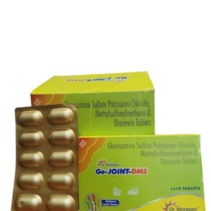 Go-JOINT-DMS Glucosamine, MSM & Diacerein Tablets