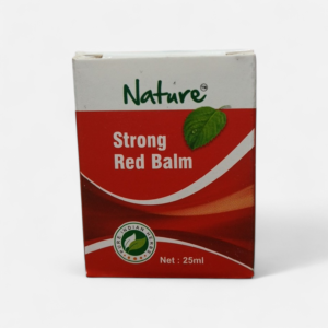 Nature Strong Red Balm - Ayurvedic Instant Pain Relief Balm - 25ml