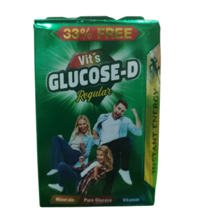 Vit's Glucose-D Regular - Instant Energy Drink Powder with Vitamins & Minerals
