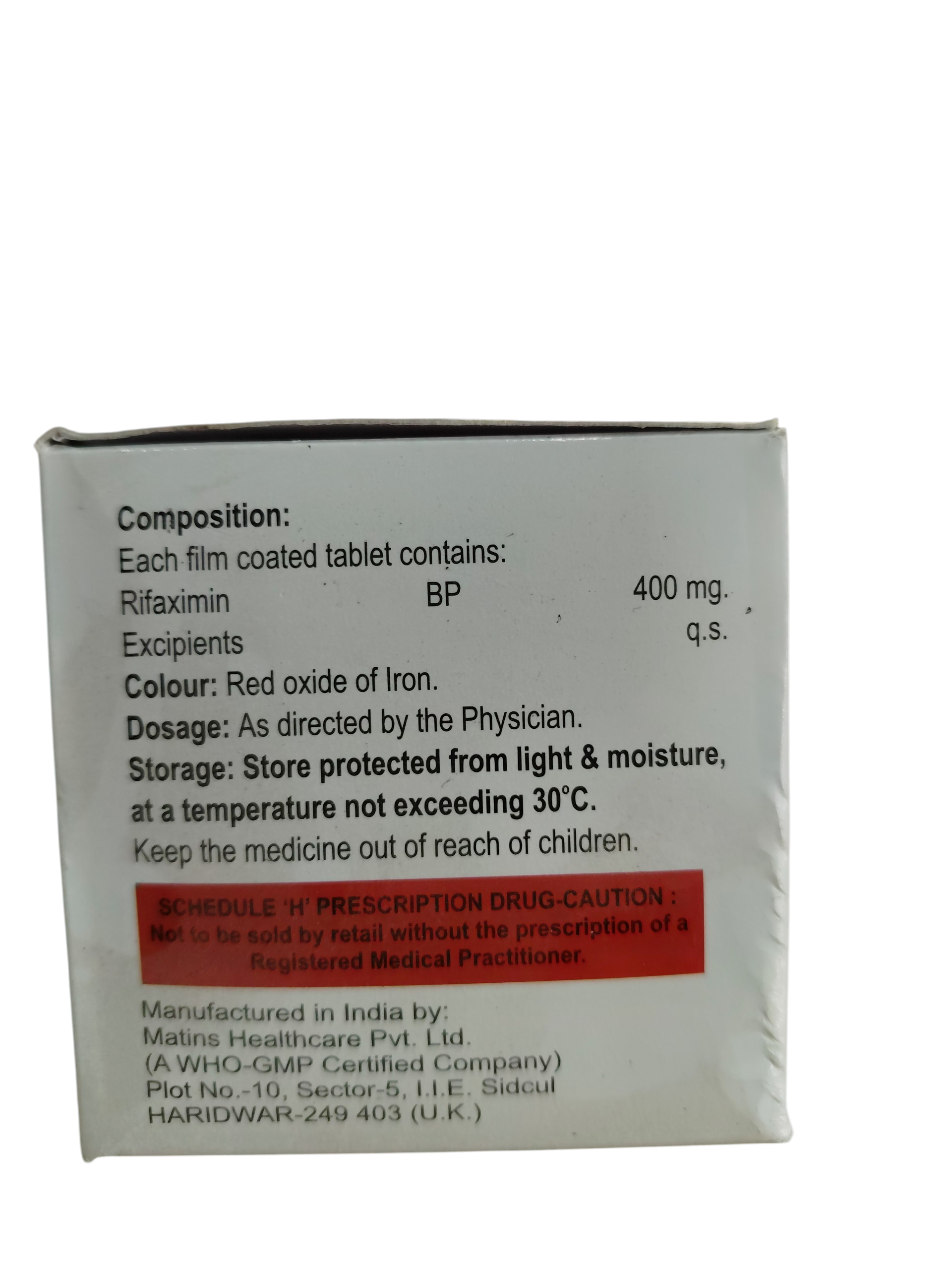 IBS-400 Tablets- Rifaximin Tablets 400 mg - Image 2
