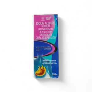 Heartburn ABC Suspension - Sodium Alginate, Sodium Bicarbonate & Calcium Carbonate Oral Suspension