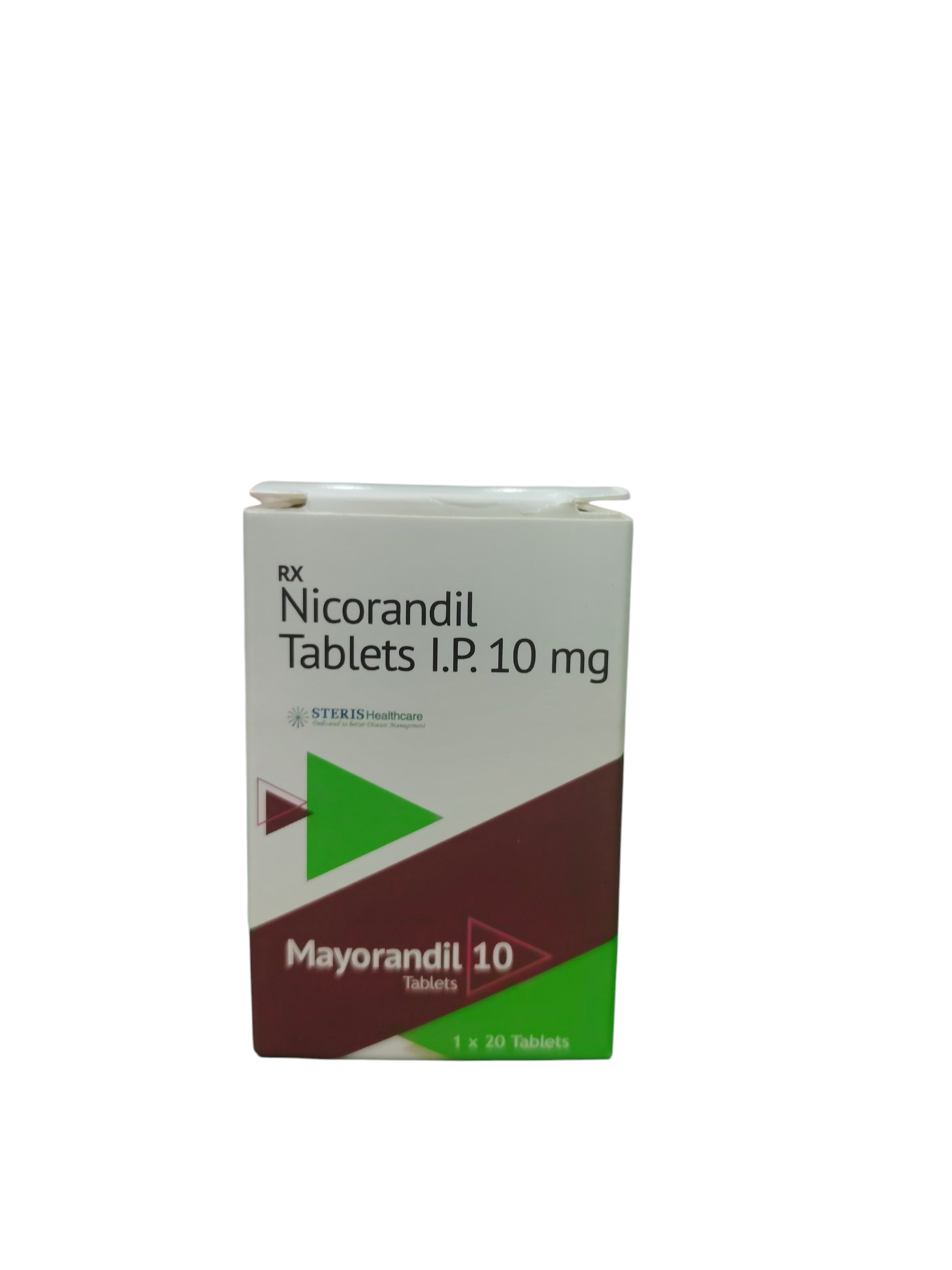 Mayorandil 10 - Nicorandil Tablets I.P. 10 mg- 1 x 20 Tablets - Image 2