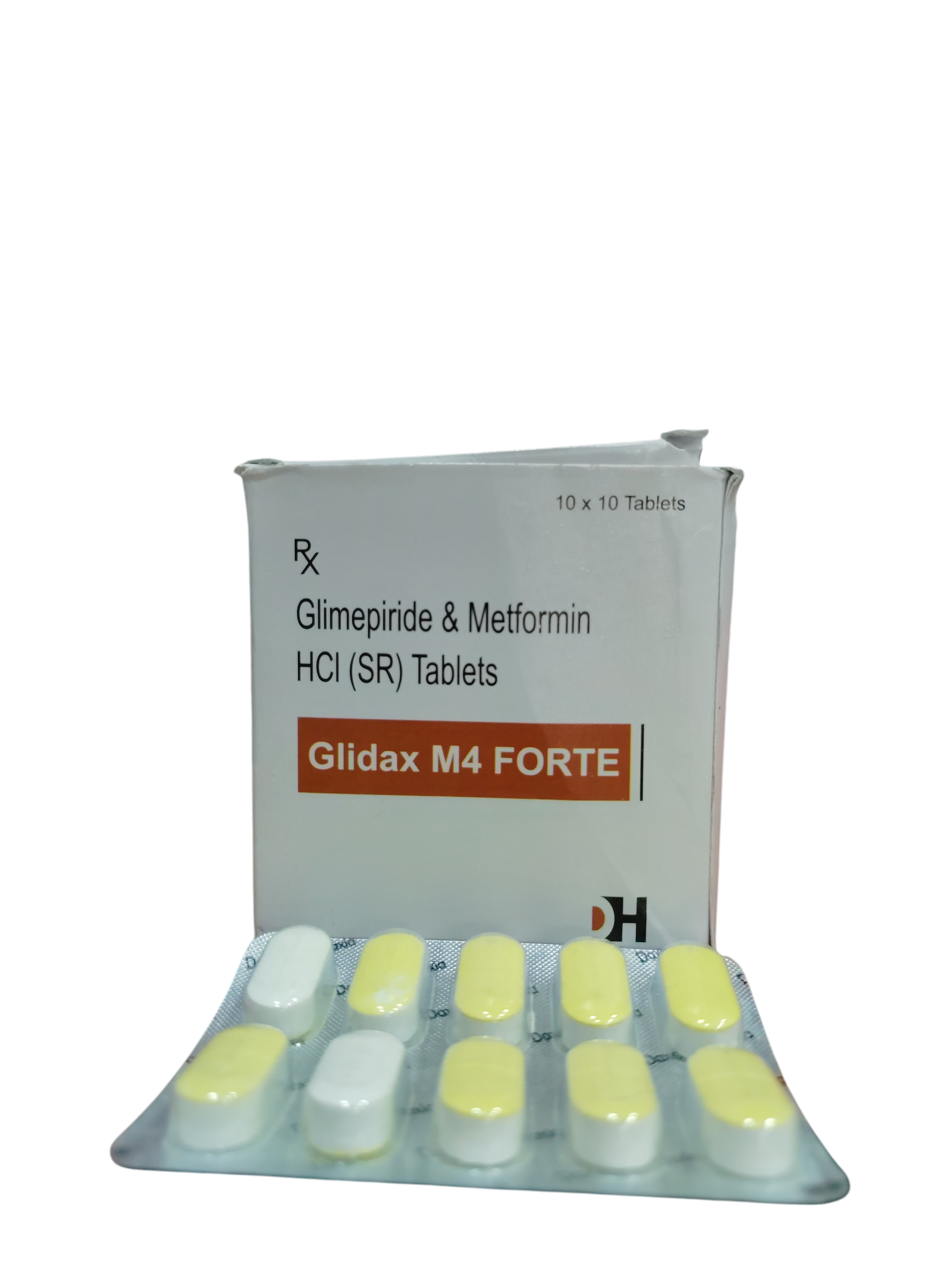 Glidax M4 Forte - Glimepiride & Metformin Hydrochloride SR Tablets