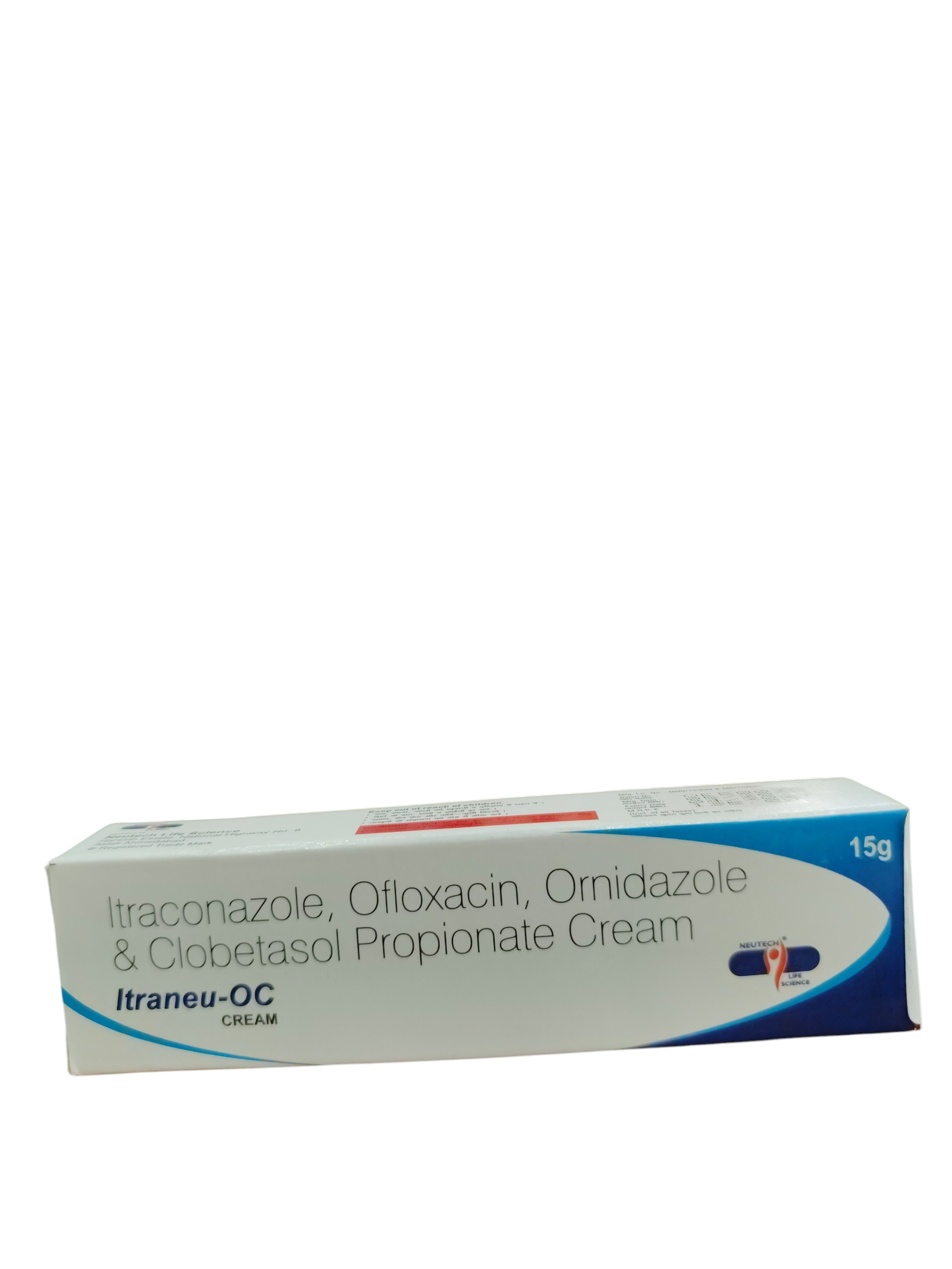 Itraneu-OC Cream - Itraconazole, Ofloxacin, Ornidazole & Clobetasol Propionate