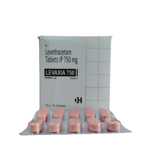 Levaxia 750  - Levetiracetam Tablets IP 750 mg - 1 x 10 Tablets