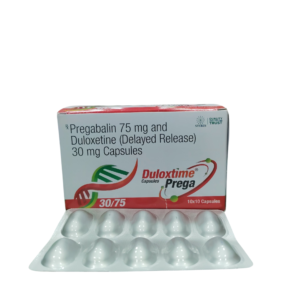 Duloxtime Prega - Pregabalin 75 mg and Duloxetine Delayed Release 30 mg Capsules
