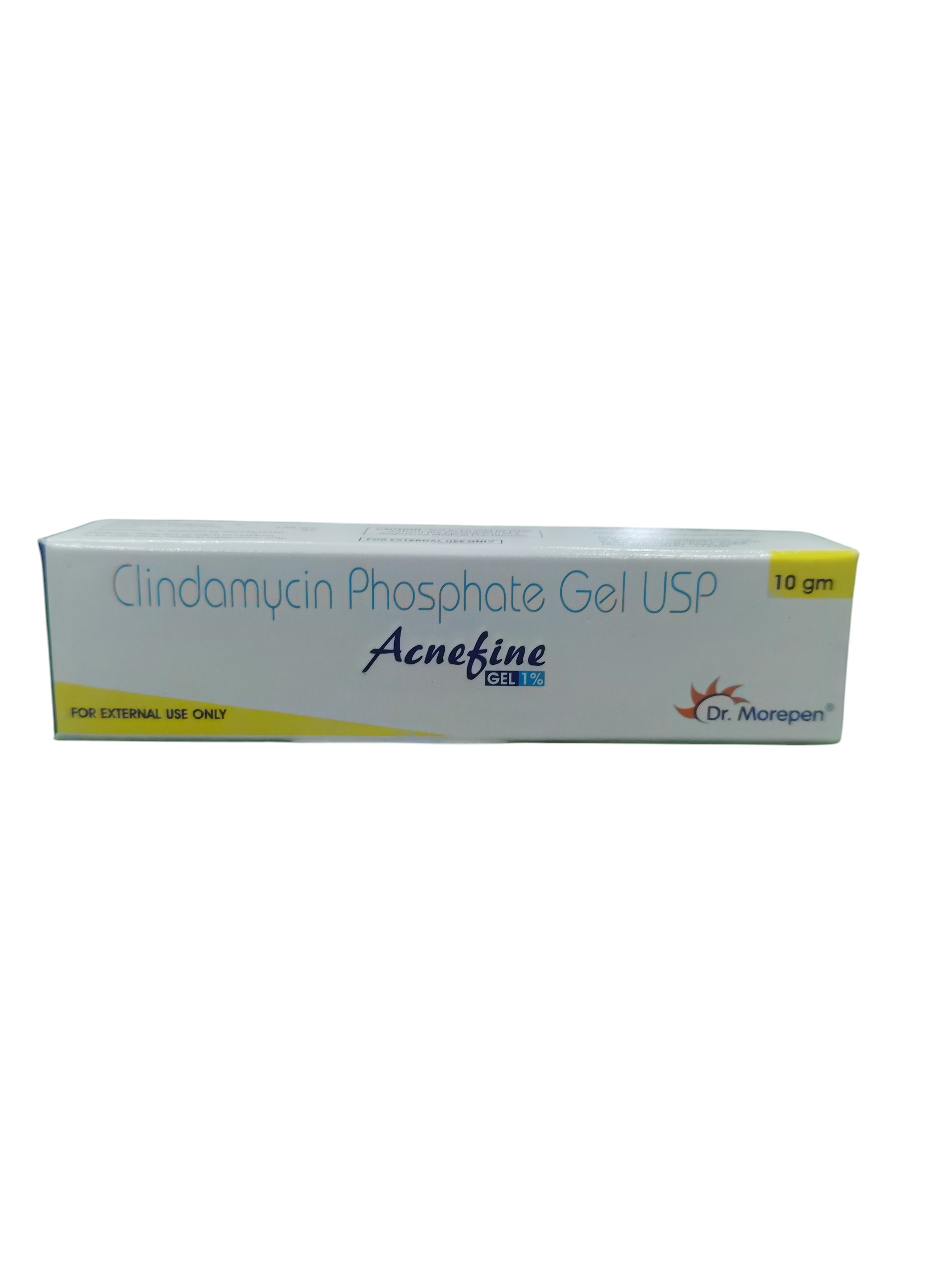 Acnefine Gel - Clindamycin Phosphate Gel USP 1% - 10g Tube