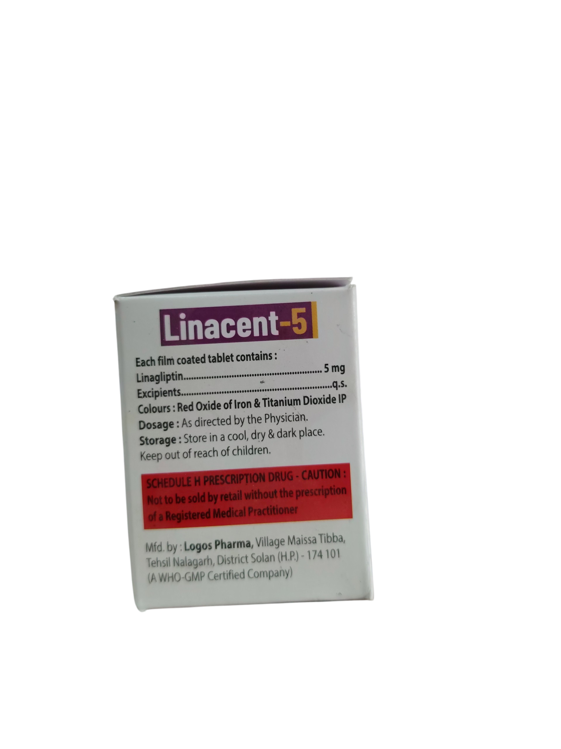 Linacent-5 - Linagliptin Tablets 5 mg - 1 x 14 Tablets - Image 2