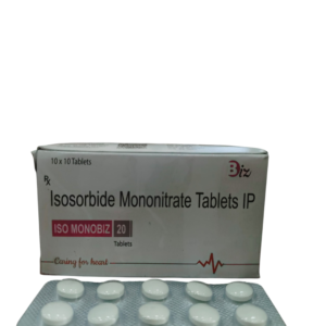 Iso Monobiz 20 - Isosorbide Mononitrate Tablets IP 20mg