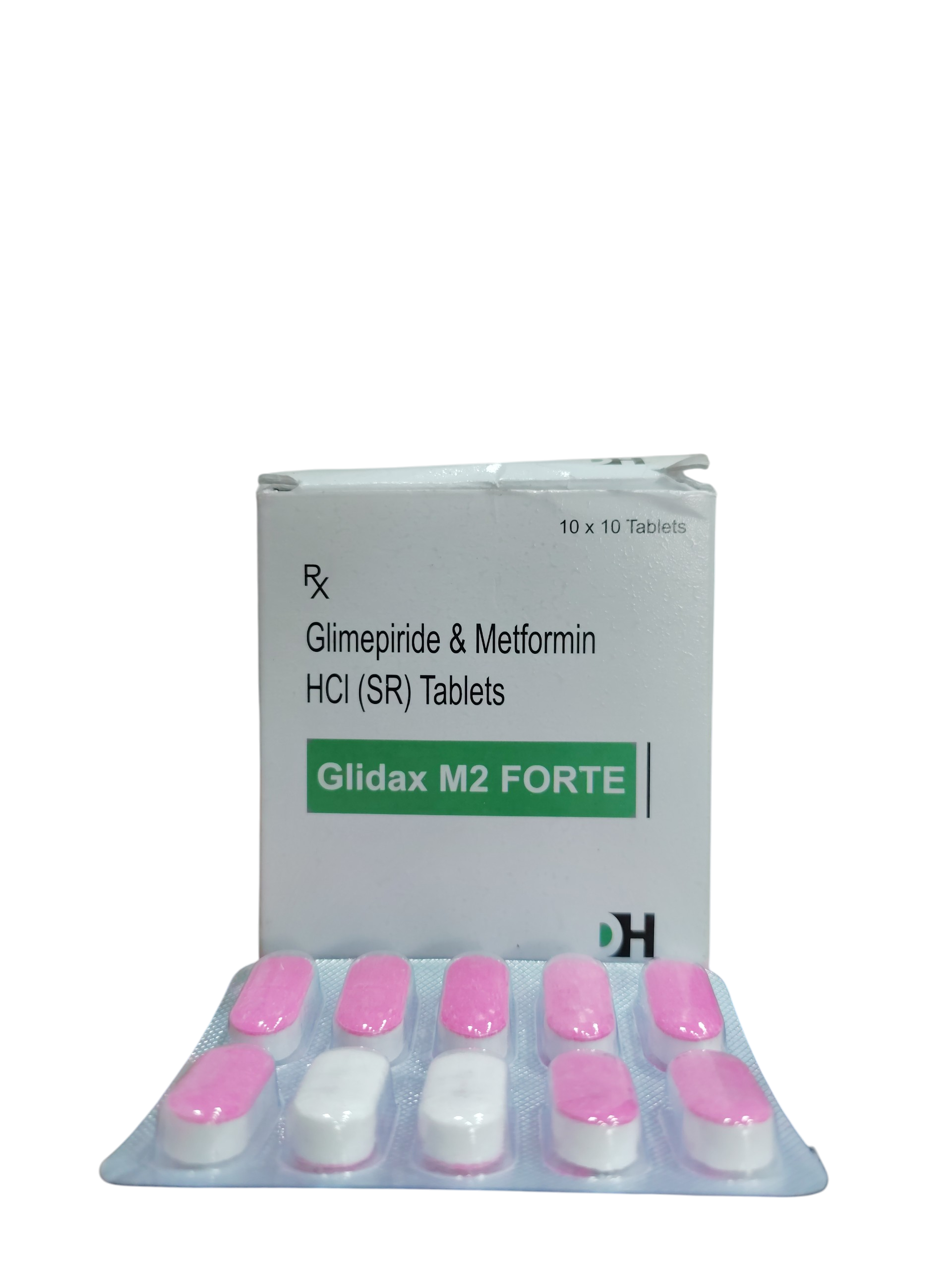 Glidax M2 Forte - Glimepiride & Metformin Hydrochloride SR Tablets