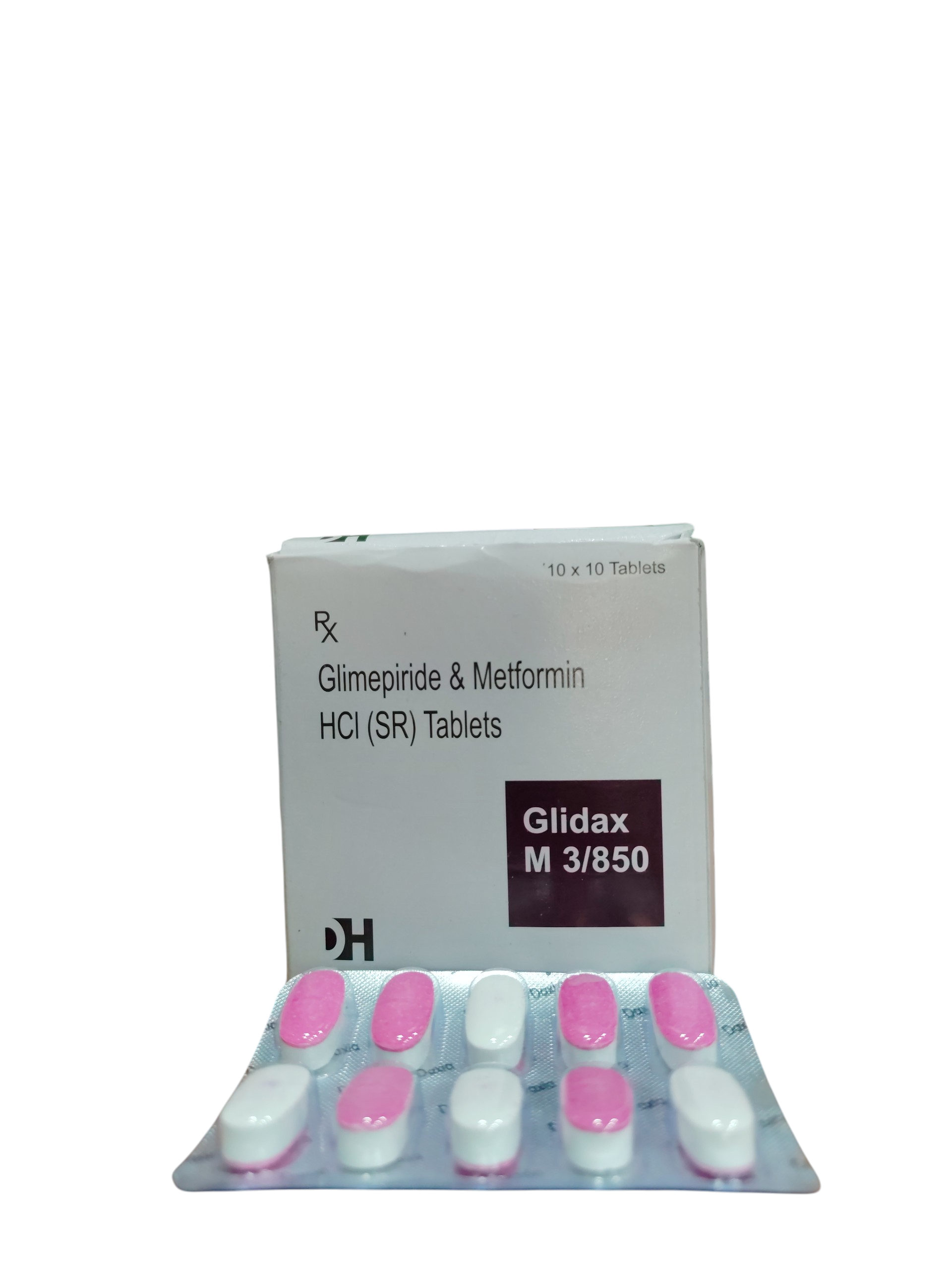 Glidax M 3/850 - Glimepiride & Metformin Hydrochloride SR Tablets