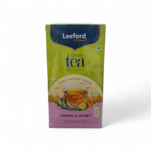 Leeford Green Tea Lemon & Honey - Zesty Detox for Immunity & Digestion - 30 Tea Bags
