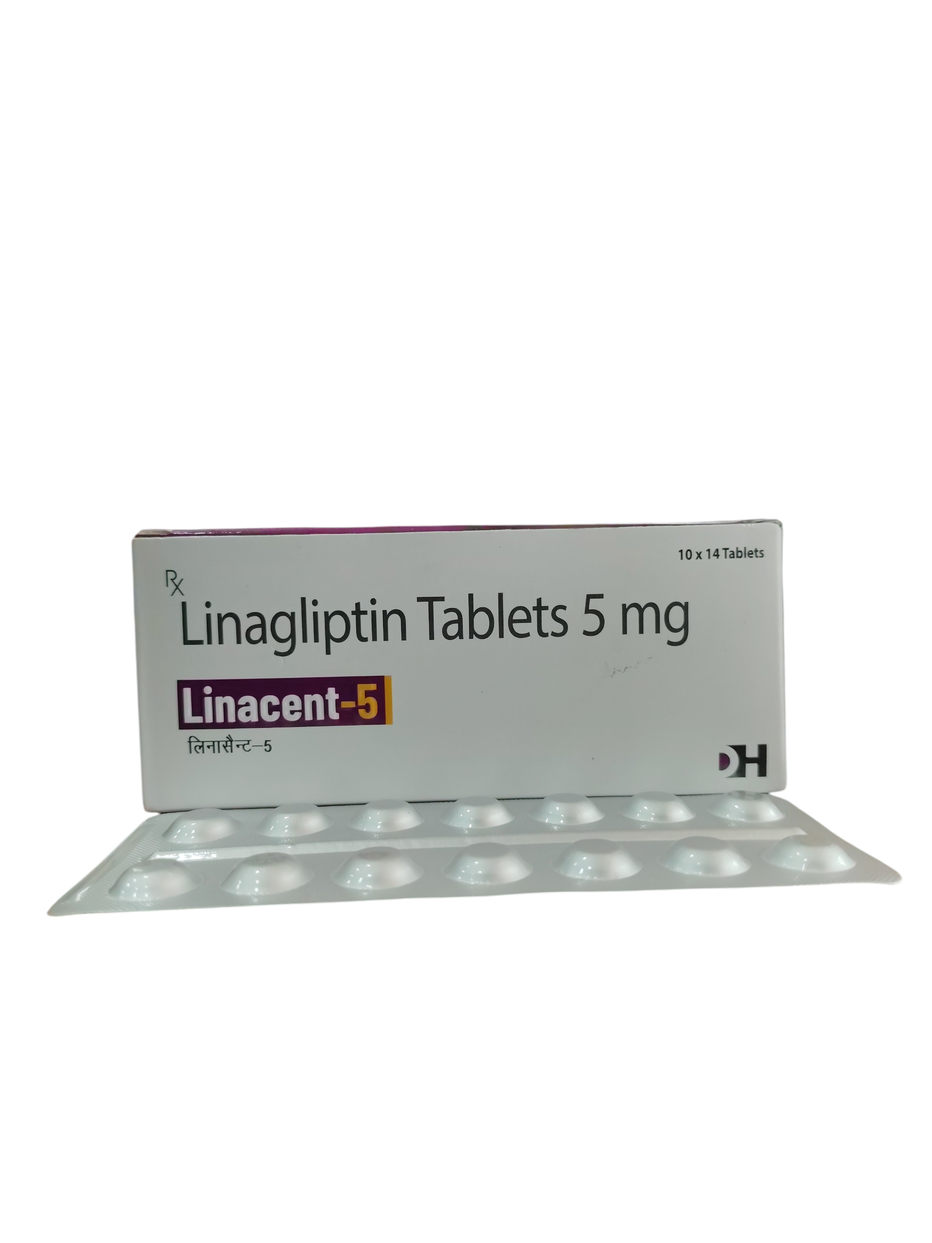 Linacent-5 - Linagliptin Tablets 5 mg - 1 x 14 Tablets