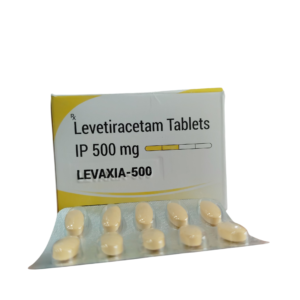 Levaxia-500 - Levetiracetam Tablets IP 500 mg - 1 x 10 Tablets