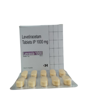 Levaxia 1000  - Levetiracetam Tablets IP 1000 mg - 1 x 10 Tablets
