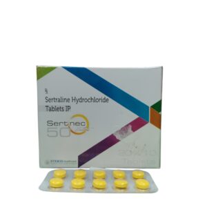 Sertinec 50 – Sertraline Hydrochloride Tablets IP 50 mg - 1 × 10 Tablets