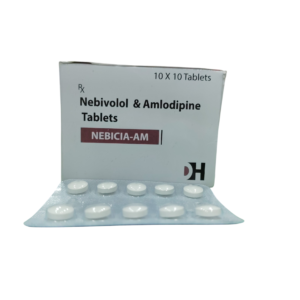 Nebicia-AM - Nebivolol & Amlodipine Tablets - 1 x 10 Tablets