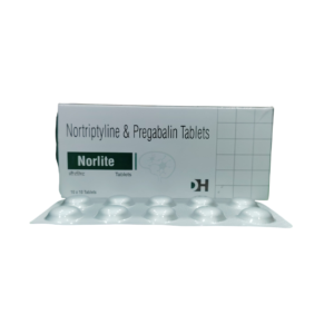 Norlite - Nortriptyline & Pregabalin Tablets - 1 x 10 Tablets