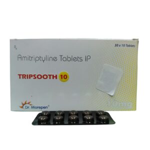 TRIPSOOTH 10 – Amitriptyline Tablets IP 10 mg- 1×10 Tablets