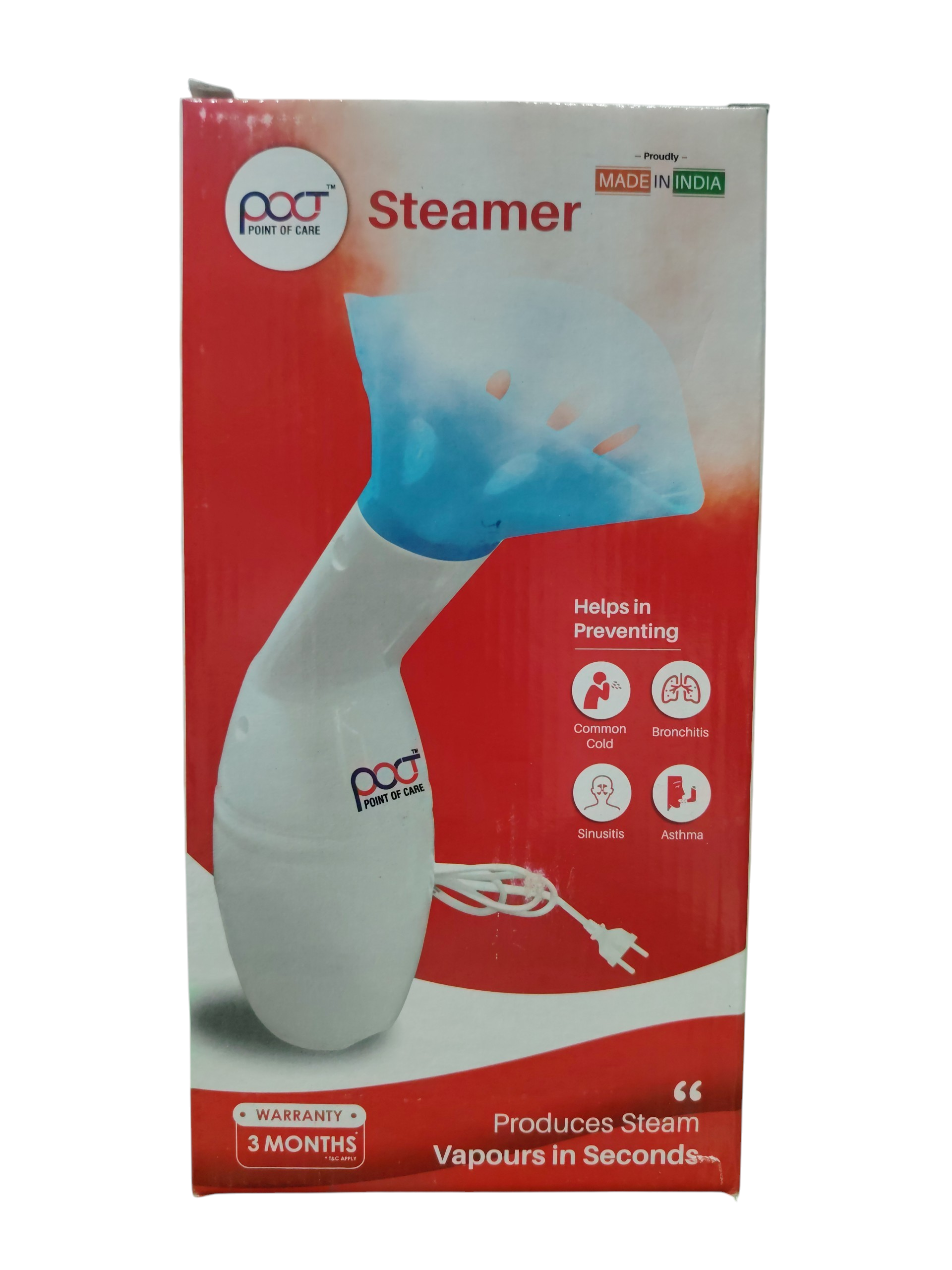 POC Point of Care Steamer – Electric Steam Vaporizer & Inhaler