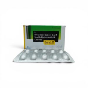 Rypraz-IT – Rabeprazole Sodium (E.C) & Itopride Hydrochloride SR Capsules - 1 × 10 Capsules