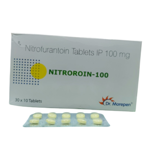 Nitroroin 100 - Nitrofurantoin Tablets IP 100 mg - 1 x 10 Tablets