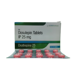 Drothepine 25 – Dosulepin Tablets IP 25 mg - 1 × 15 Tablets