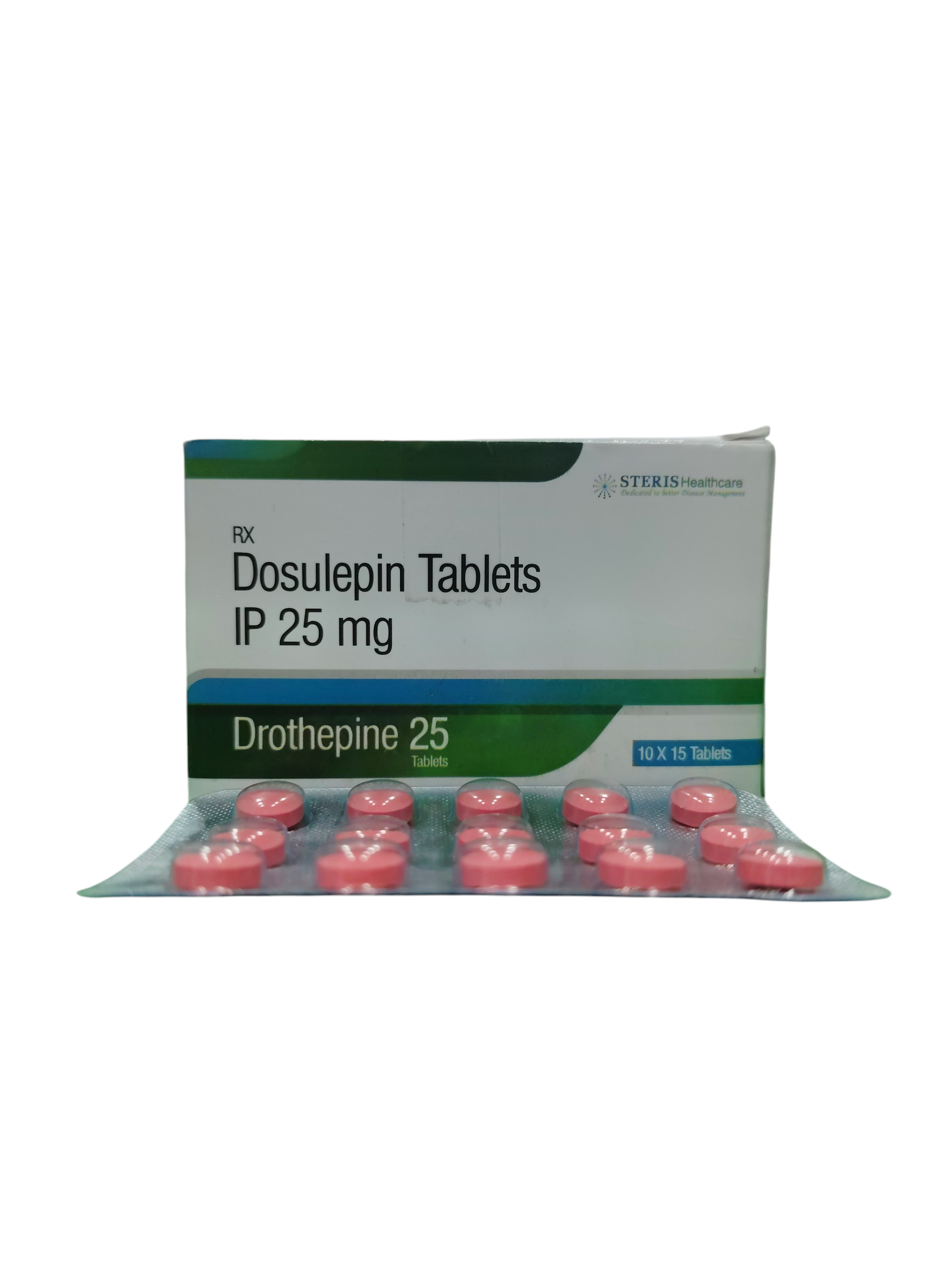 Drothepine 25 – Dosulepin Tablets IP 25 mg - 1 × 15 Tablets