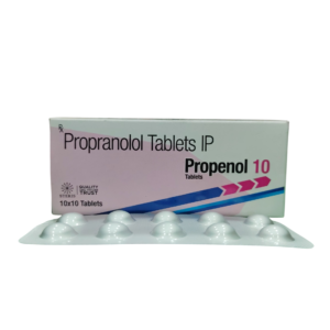 Propenol 10 – Propranolol Tablets IP - 1 × 10 Tablets